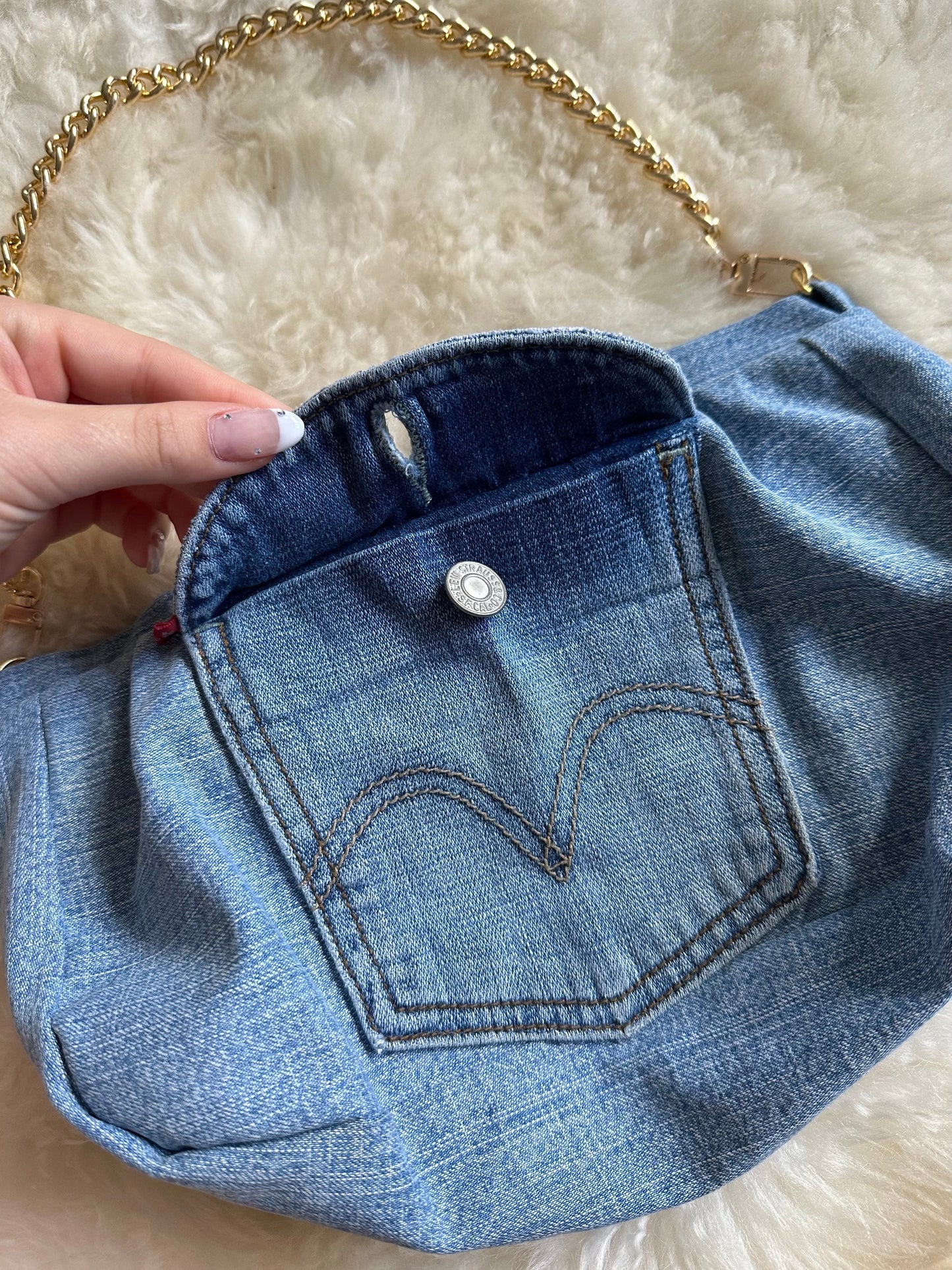 Up Denim Levis Bag