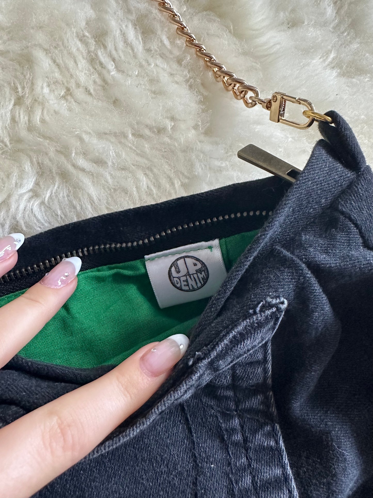 Up Denim True Religion Bag