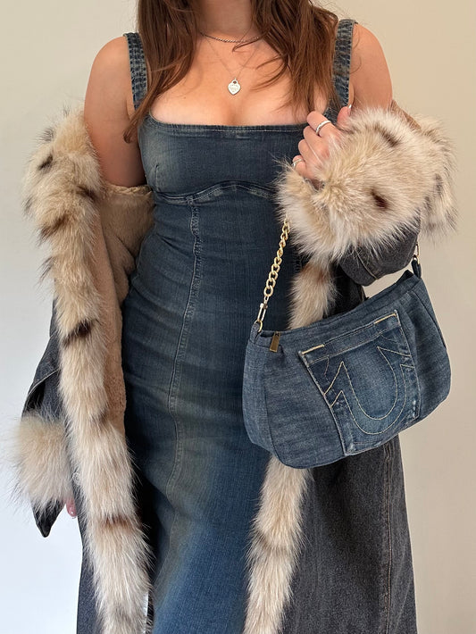 Up Denim True Religion Bag